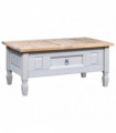 Coffee Table Mexican Pine Corona Range Grey 100x60x45 cm