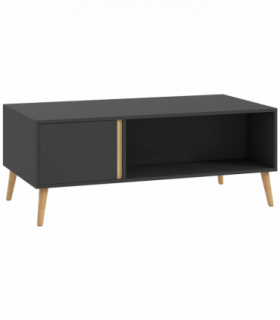 Coffee Table Modern Centre Table with Storage Rectangular Side Table
