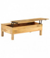 Coffee Table Solid Mango Wood 110x55x35 cm