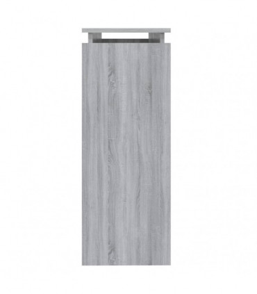 Console Table Grey Sonoma 102x30x80 cm Engineered Wood