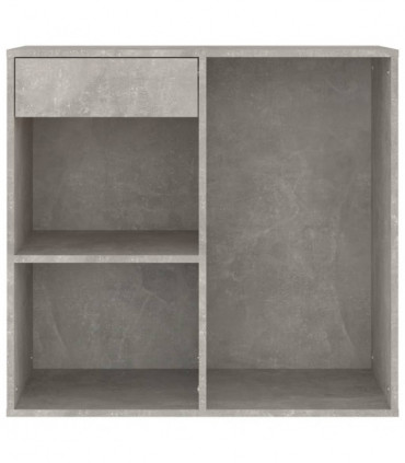 Cosmetic Cabinet Concrete Grey 80x40x75 cm Engineered Wood