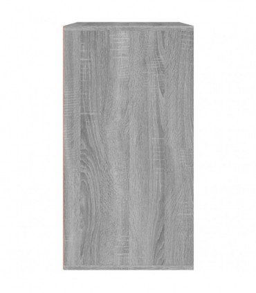 Cosmetic Cabinet Grey Sonoma 80x40x75 cm Engineered Wood