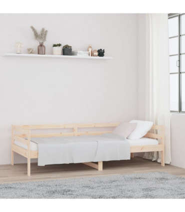 Day Bed 80x200 cm Solid Wood Pine