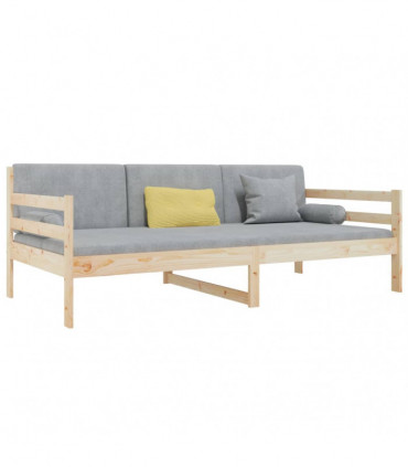Day Bed 90x190 cm Solid Wood Pine