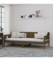 Day Bed Honey Brown Solid Wood Pine 90x190 cm