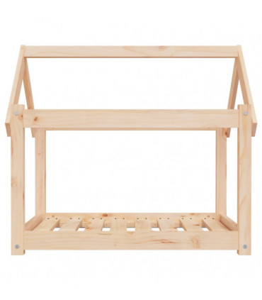 Dog Bed 81x60x70 cm Solid Wood Pine