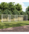 Dog Cage Silver 800 x 200 x 200 cm Galvanised Steel