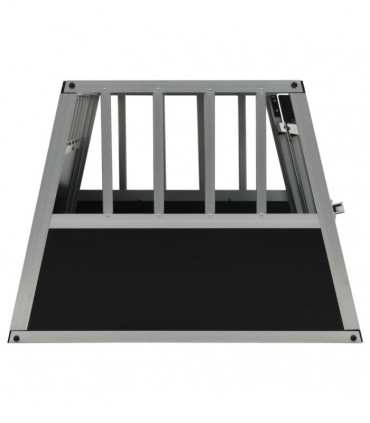 Dog Cage with Double Door 89x69x50 cm