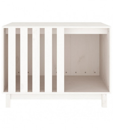 Dog House White 90x60x67 cm Solid Wood Pine