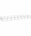 Dog Kennel Silver 16 m² Steel