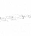 Dog Kennel Silver 20 m² Steel