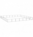 Dog Kennel Silver 49 m² Steel