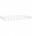 Dog Kennel Silver 60 m² Steel