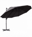 Double Canopy Offset Parasol Umbrella