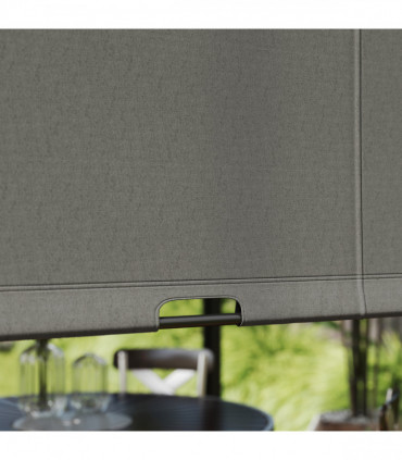 Durable Charcoal Grey Canopy Tent - Adjustable Shade & Stability for Outdoors