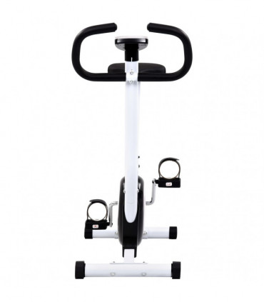 Exercise Bike with Belt Resistance Black