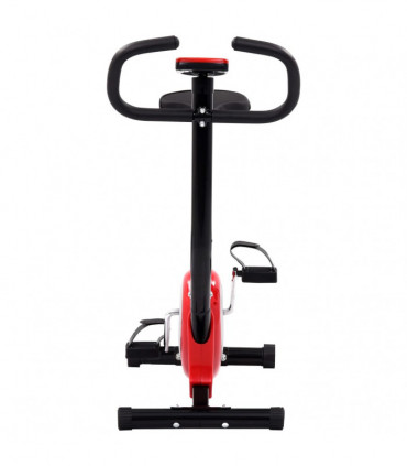 Exercise Bike with Belt Resistance Red