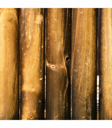 Fir Plant Pot Flower Bed Wooden 4 Feet 100Lx 40Wx40H cm Natural Wood Color