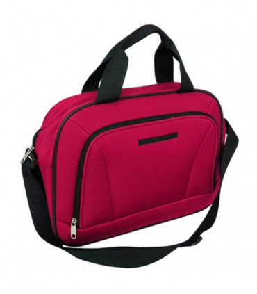 Five Piece Travel Luggage Set Red