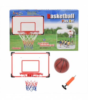 Five Piece Wall Mounted Basketball Backboard Set