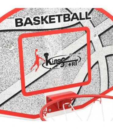 Five Piece Wall Mounted Basketball Backboard Set 66x44.5 cm