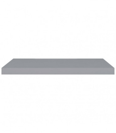Floating Wall Shelves 4 pcs Grey 80x23.5x3.8 cm MDF