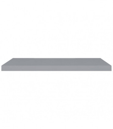 Floating Wall Shelves 4 pcs Grey 90x23.5x3.8 cm MDF