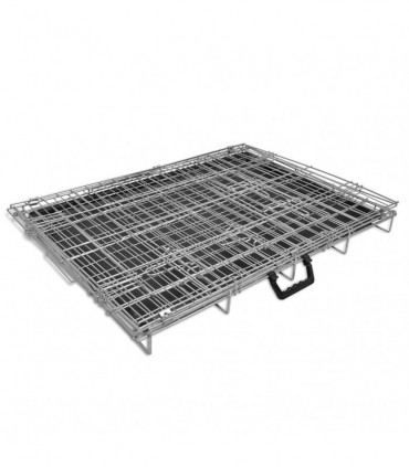 Foldable Dog Bench M Metal