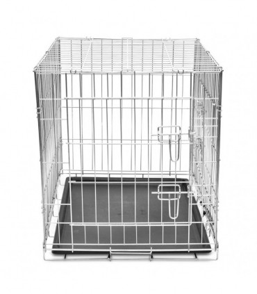 Foldable Metal Dog Bench L