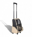 Foldable Multipurpose Pet Trolley Beige
