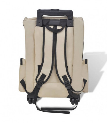 Foldable Multipurpose Pet Trolley Beige