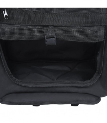 Foldable Multipurpose Pet Trolley Black