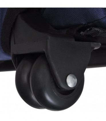 Foldable Multipurpose Pet Trolley Blue