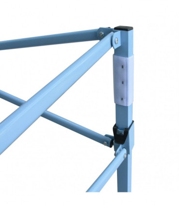 Foldable Tent with 3 Walls 3x4.5 m Cream