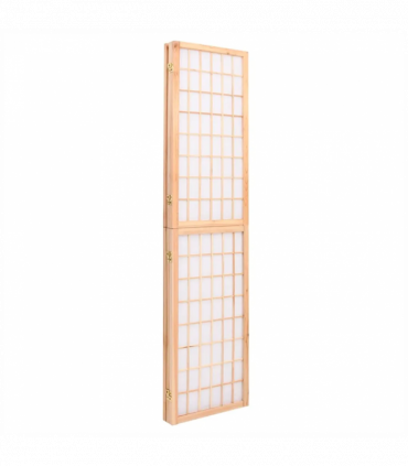 Folding 3-Panel Room Divider Japanese Style 120x170 cm