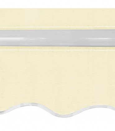 Folding Awning Manual Operated 400 cm Cream