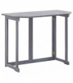 Folding Balcony Table 90x50x74 cm Solid Acacia Wood