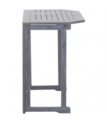 Folding Balcony Table 90x50x74 cm Solid Acacia Wood