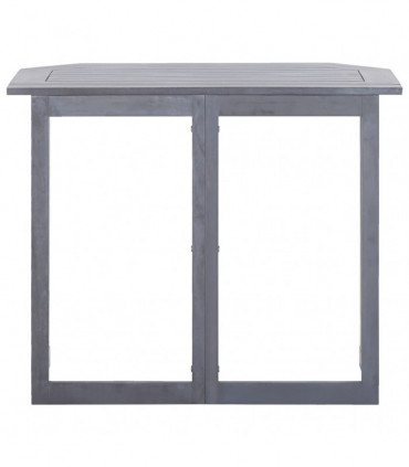 Folding Balcony Table 90x50x74 cm Solid Acacia Wood