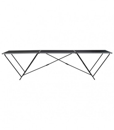 Folding Pasting Table MDF and Aluminium 300x60x78 cm