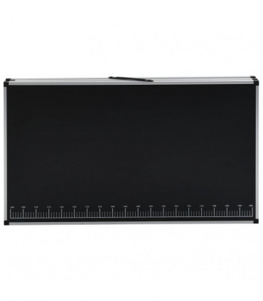 Folding Pasting Table MDF and Aluminium 300x60x78 cm