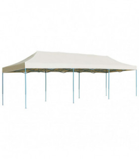Folding Pop-up Party Tent 3x9 m Cream