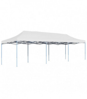 Folding Pop-up Party Tent 3x9 m White
