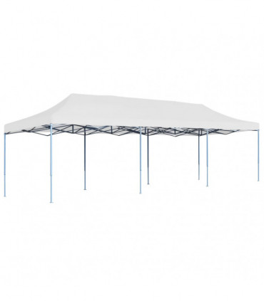 Folding Pop-up Party Tent 3x9 m White