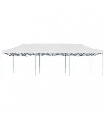 Folding Pop-up Party Tent 3x9 m White
