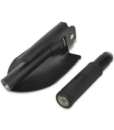 Folding Shovel Carbon Steel Black