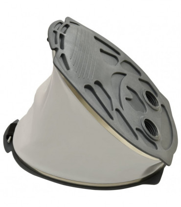 Foot Pump 21x29.5 cm PP and PE Grey and Yellow