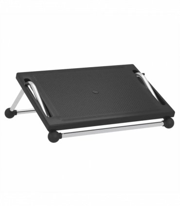 Footrest Black 45x40x13.5 cm