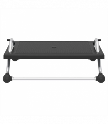 Footrest Black 45x40x13.5 cm