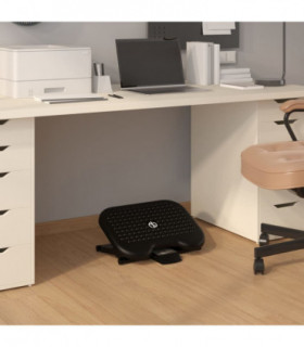 Footrest Black 46x34.5x11 cm